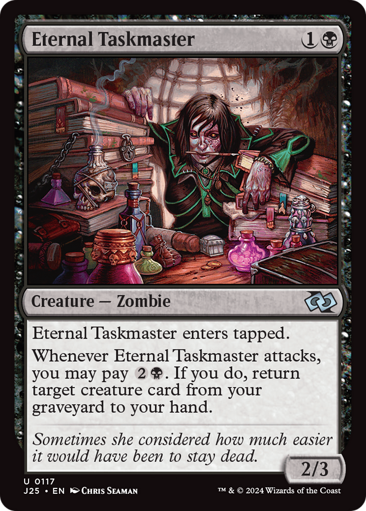 Eternal Taskmaster [Foundations Jumpstart] | Card Merchant Takapuna