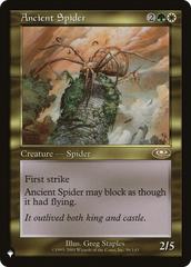 Ancient Spider [The List] | Card Merchant Takapuna