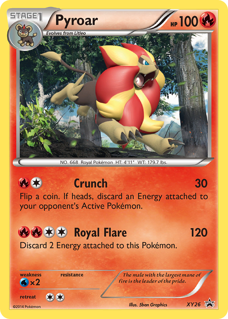 Pyroar (XY26) [XY: Black Star Promos] | Card Merchant Takapuna