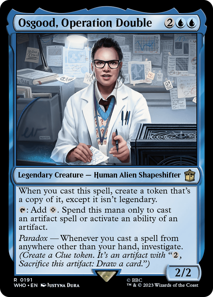 Osgood, Operation Double [Doctor Who] | Card Merchant Takapuna