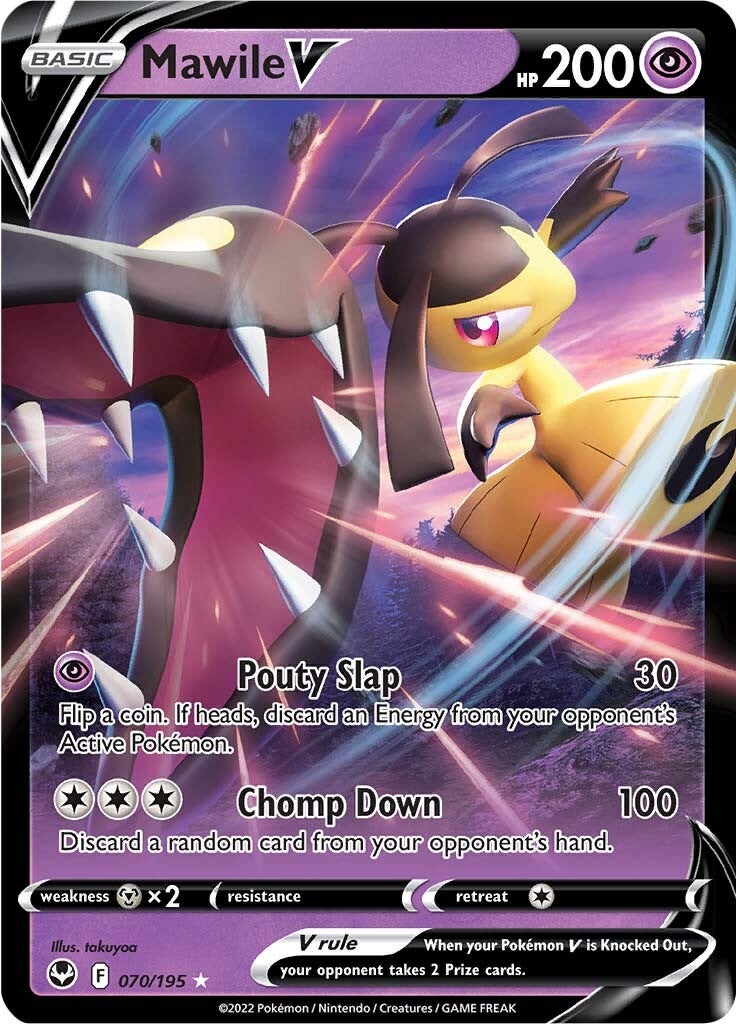 Mawile V (070/195) [Sword & Shield: Silver Tempest] | Card Merchant Takapuna