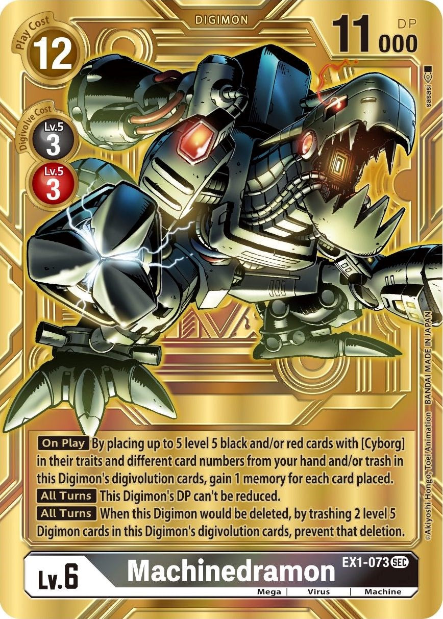 Machinedramon [EX1-073] (Alternate Art) [Dimensional Phase] | Card Merchant Takapuna