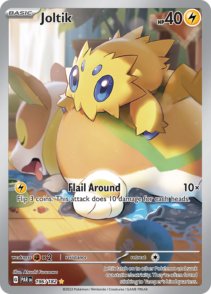 Joltik (196/182) [Scarlet & Violet: Paradox Rift] | Card Merchant Takapuna