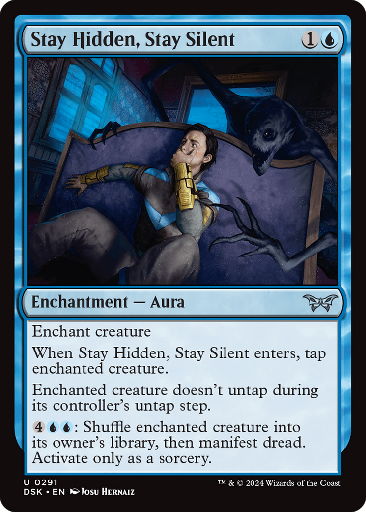 Stay Hidden, Stay Silent (0291) [Duskmourn: House of Horror] | Card Merchant Takapuna