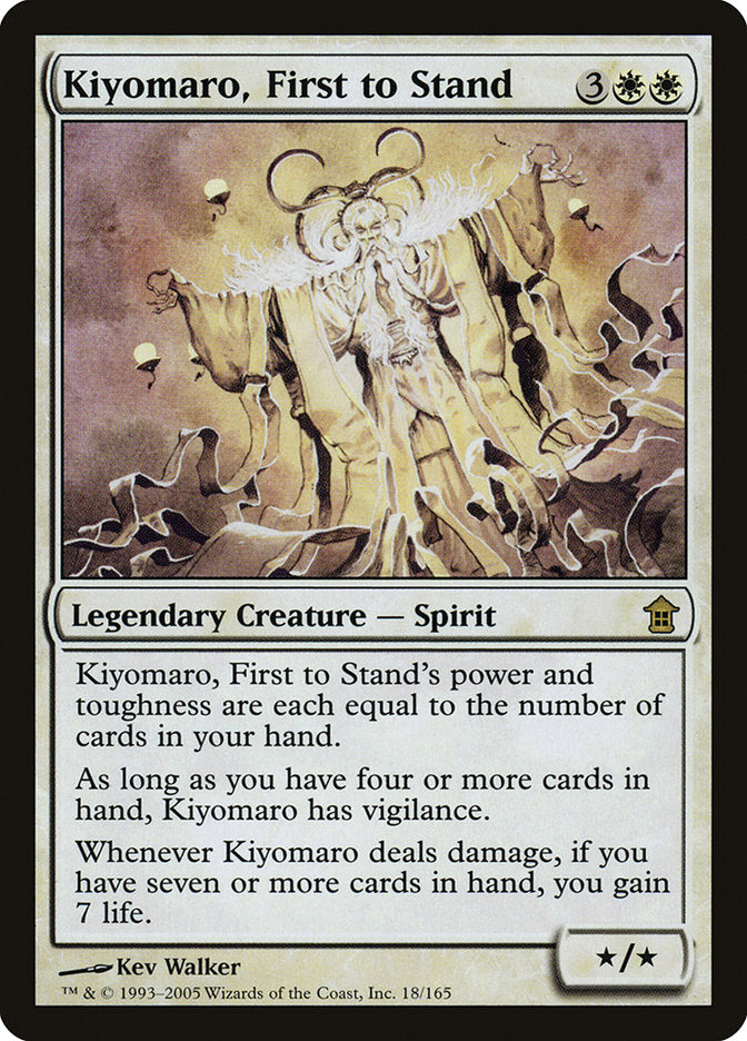 Kiyomaro, First to Stand [Saviors of Kamigawa] | Card Merchant Takapuna