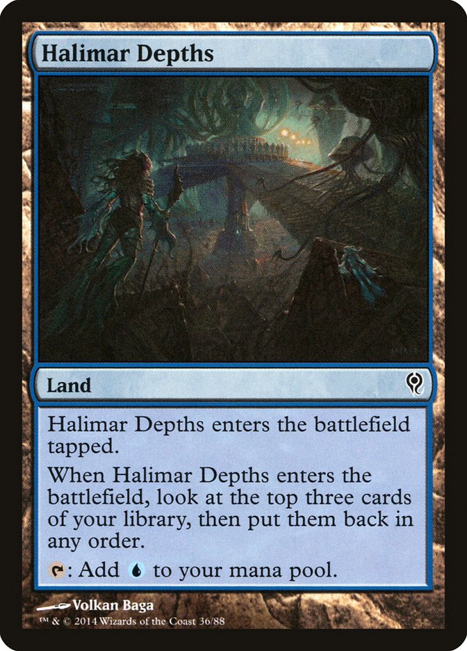 Halimar Depths [Duel Decks: Jace vs. Vraska] | Card Merchant Takapuna