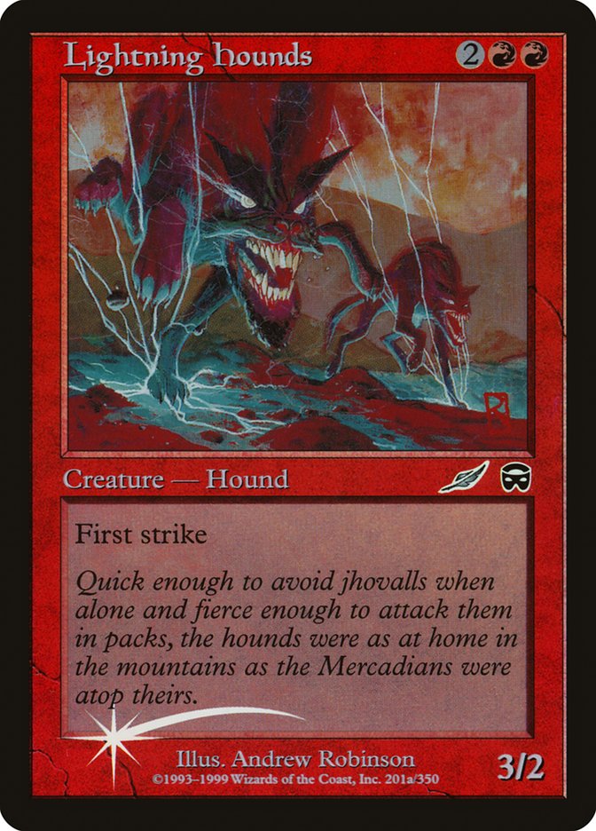 Lightning Hounds [Media Promos] | Card Merchant Takapuna