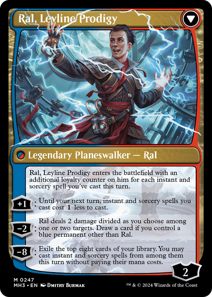 Ral, Monsoon Mage // Ral, Leyline Prodigy [Modern Horizons 3] | Card Merchant Takapuna