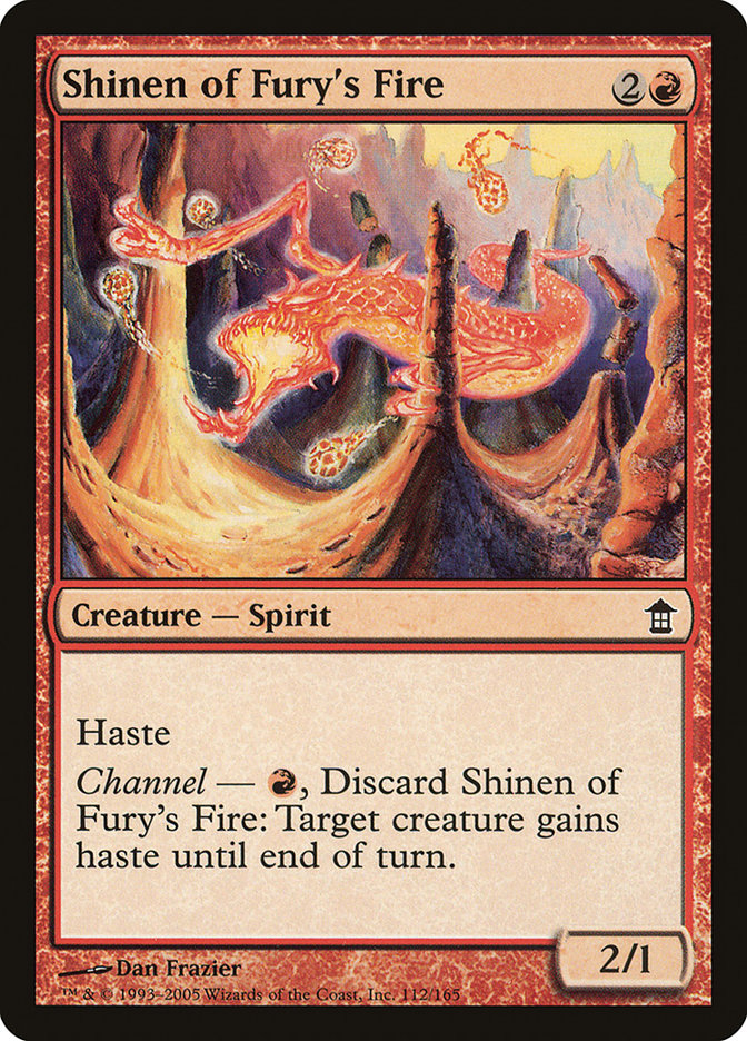 Shinen of Fury's Fire [Saviors of Kamigawa] | Card Merchant Takapuna