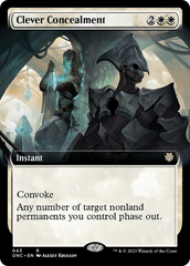 Clever Concealment (Extended Art) [Phyrexia: All Will Be One Commander] | Card Merchant Takapuna