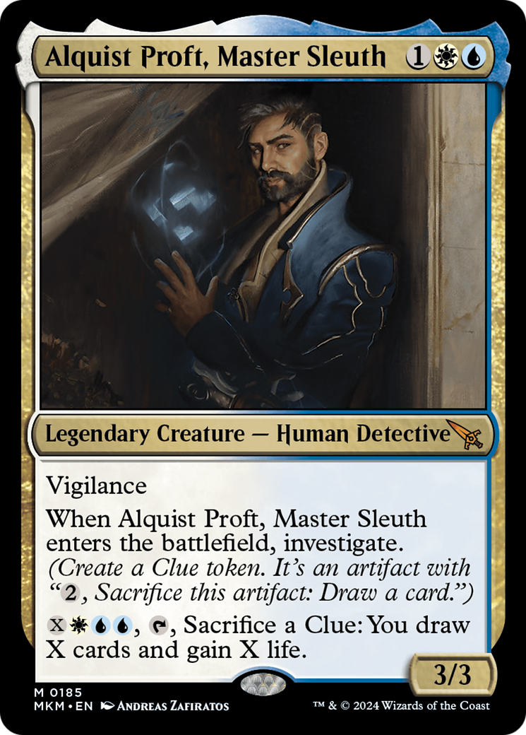 Alquist Proft, Master Sleuth [Murders at Karlov Manor] | Card Merchant Takapuna