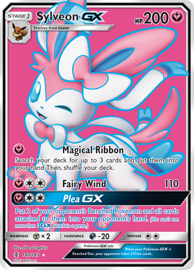 Sylveon GX (140/145) [Sun & Moon: Guardians Rising] | Card Merchant Takapuna