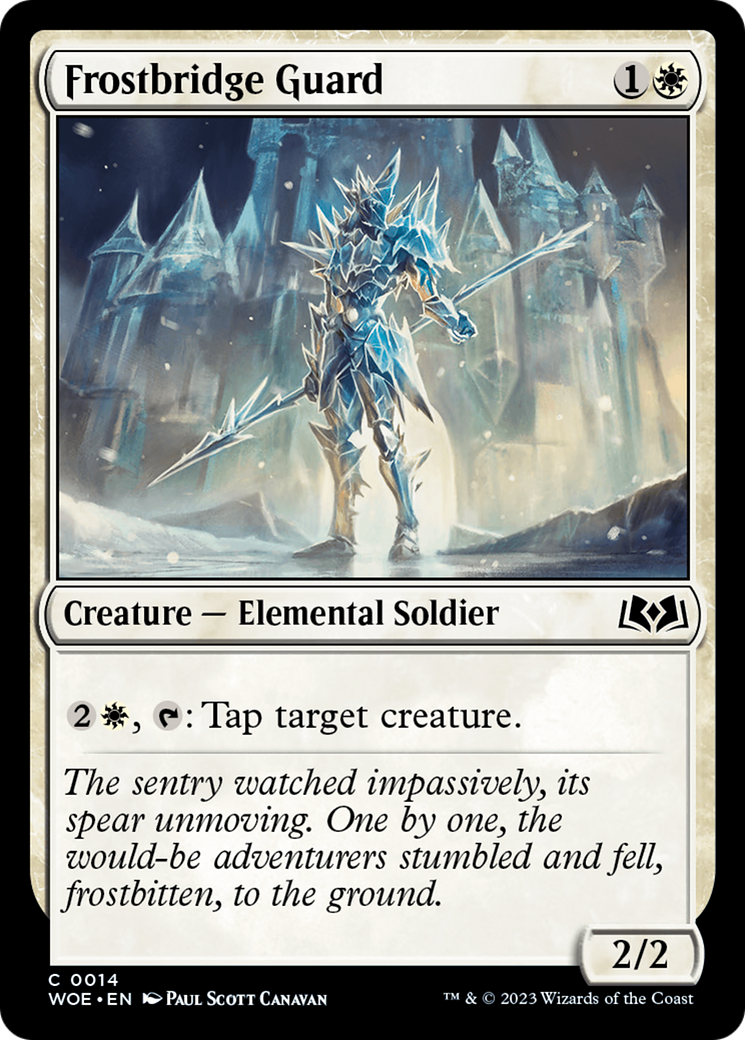 Frostbridge Guard [Wilds of Eldraine] | Card Merchant Takapuna