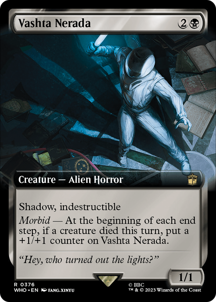 Vashta Nerada (Extended Art) [Doctor Who] | Card Merchant Takapuna