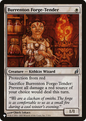 Burrenton Forge-Tender [The List Reprints] | Card Merchant Takapuna