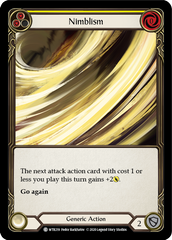 Nimblism (Yellow) [U-WTR219] (Welcome to Rathe Unlimited)  Unlimited Normal | Card Merchant Takapuna