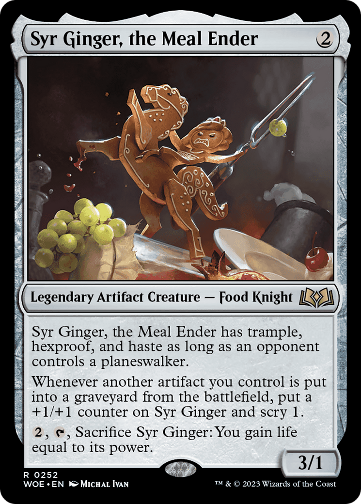 Syr Ginger, the Meal Ender [Wilds of Eldraine] | Card Merchant Takapuna