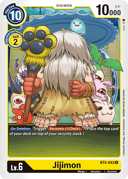 Jijimon [BT5-043] [Battle of Omni] | Card Merchant Takapuna