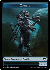 Spirit (0039) // Zombie (0013) Double-Sided Token [Commander Masters Tokens] | Card Merchant Takapuna