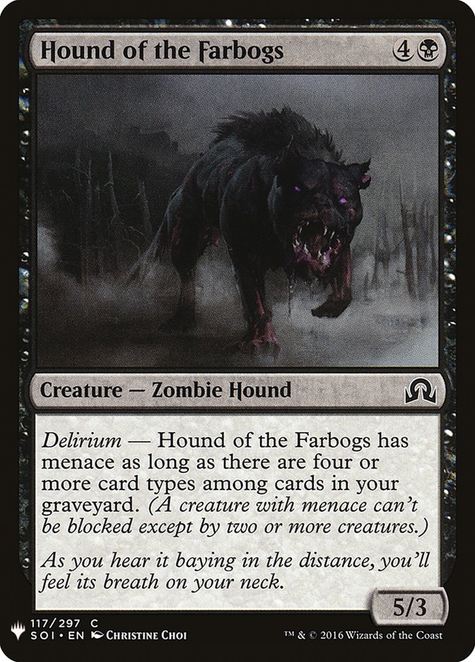 Hound of the Farbogs [Mystery Booster] | Card Merchant Takapuna