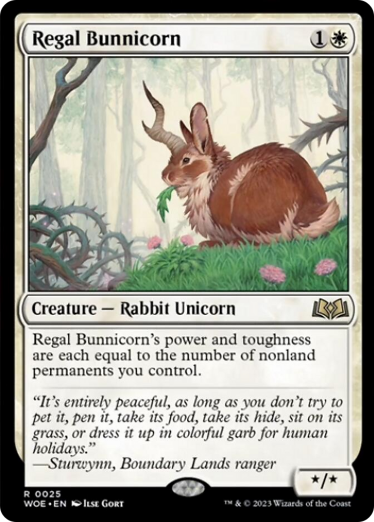 Regal Bunnicorn [Wilds of Eldraine] | Card Merchant Takapuna