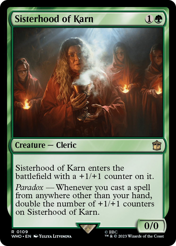 Sisterhood of Karn [Doctor Who] | Card Merchant Takapuna