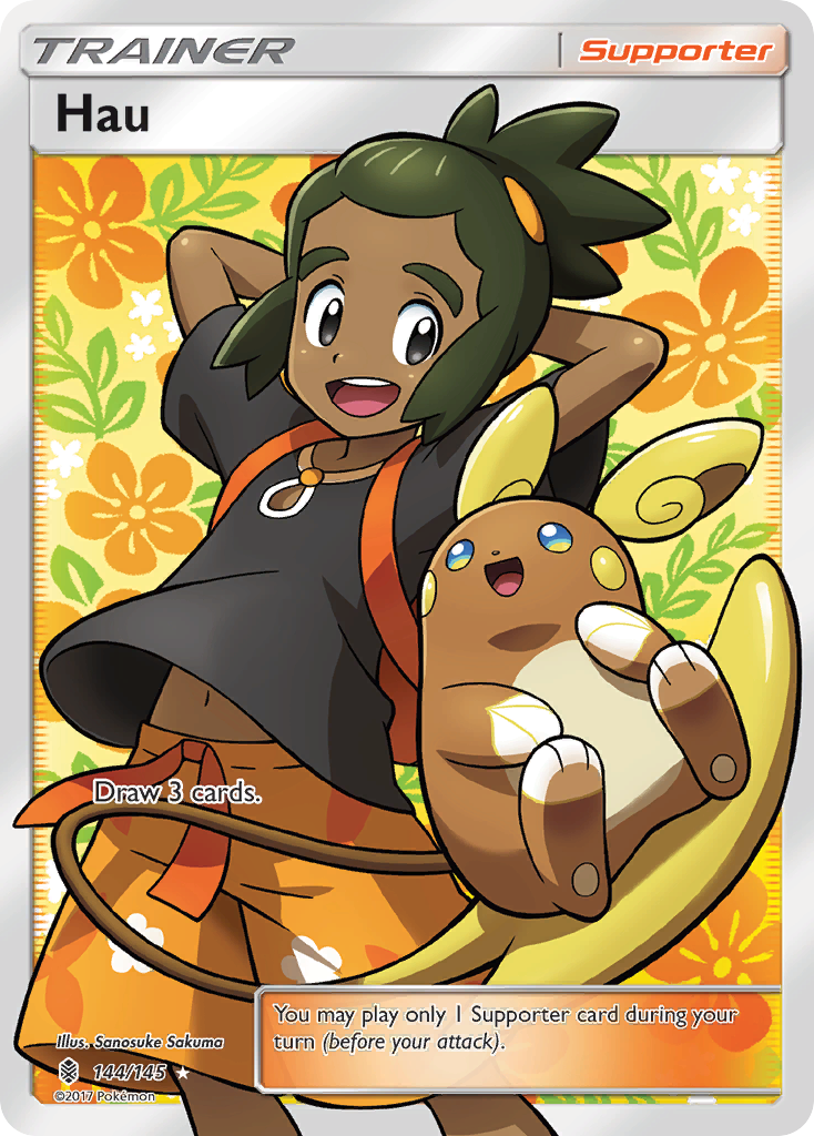 Hau (144/145) [Sun & Moon: Guardians Rising] | Card Merchant Takapuna