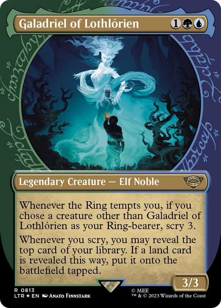 Galadriel of Lothlorien (Showcase) (Surge Foil) [The Lord of the Rings: Tales of Middle-Earth] | Card Merchant Takapuna