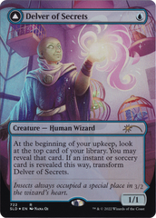 Delver of Secrets // Insectile Aberration (Borderless) [Secret Lair: From Cute to Brute] | Card Merchant Takapuna