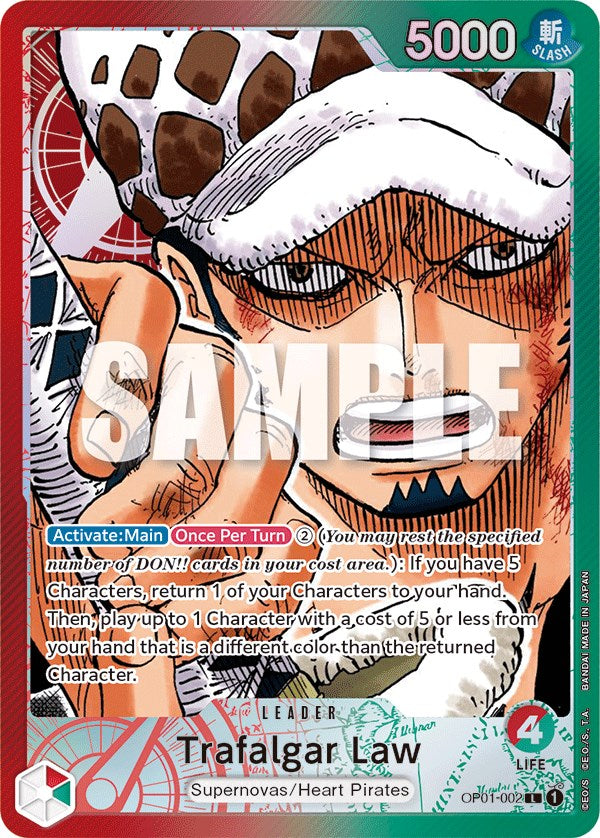 Trafalgar Law (Parallel) [Romance Dawn] | Card Merchant Takapuna