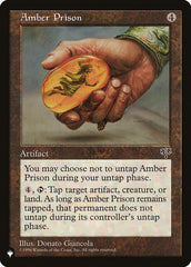 Amber Prison [The List] | Card Merchant Takapuna