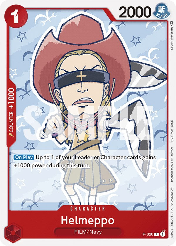 Helmeppo (One Piece Film Red) [One Piece Promotion Cards] | Card Merchant Takapuna