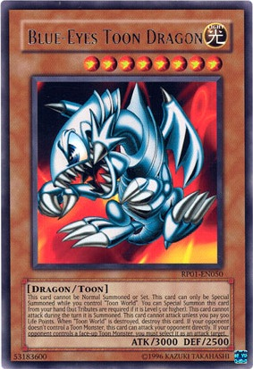 Blue-Eyes Toon Dragon [RP01-EN050] Rare | Card Merchant Takapuna