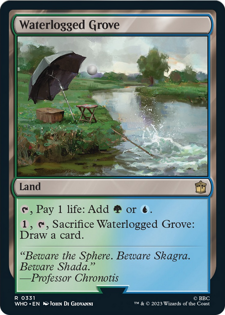 Waterlogged Grove [Doctor Who] | Card Merchant Takapuna