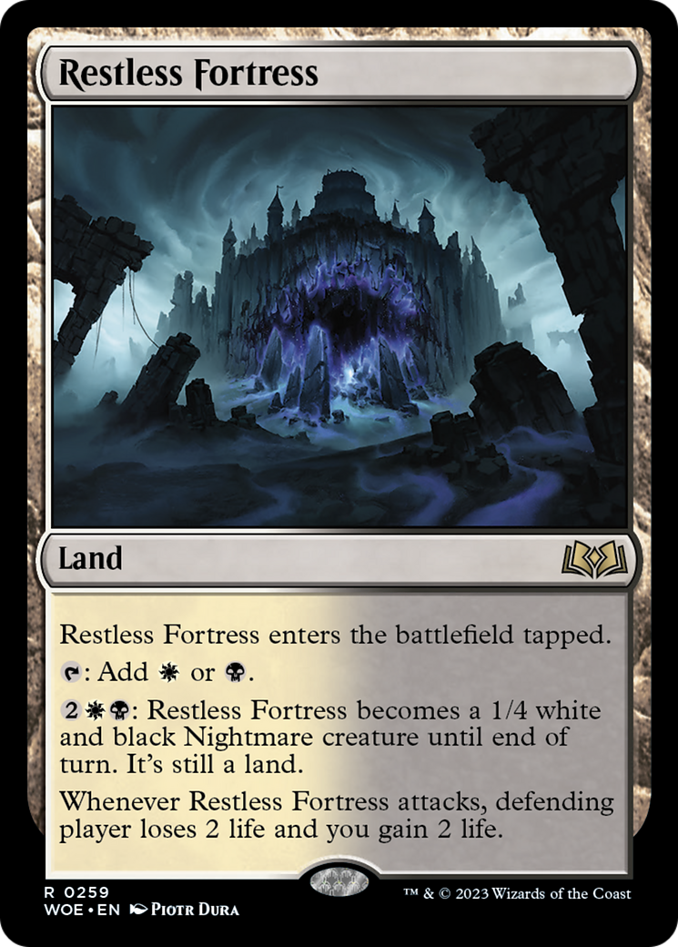 Restless Fortress [Wilds of Eldraine] | Card Merchant Takapuna