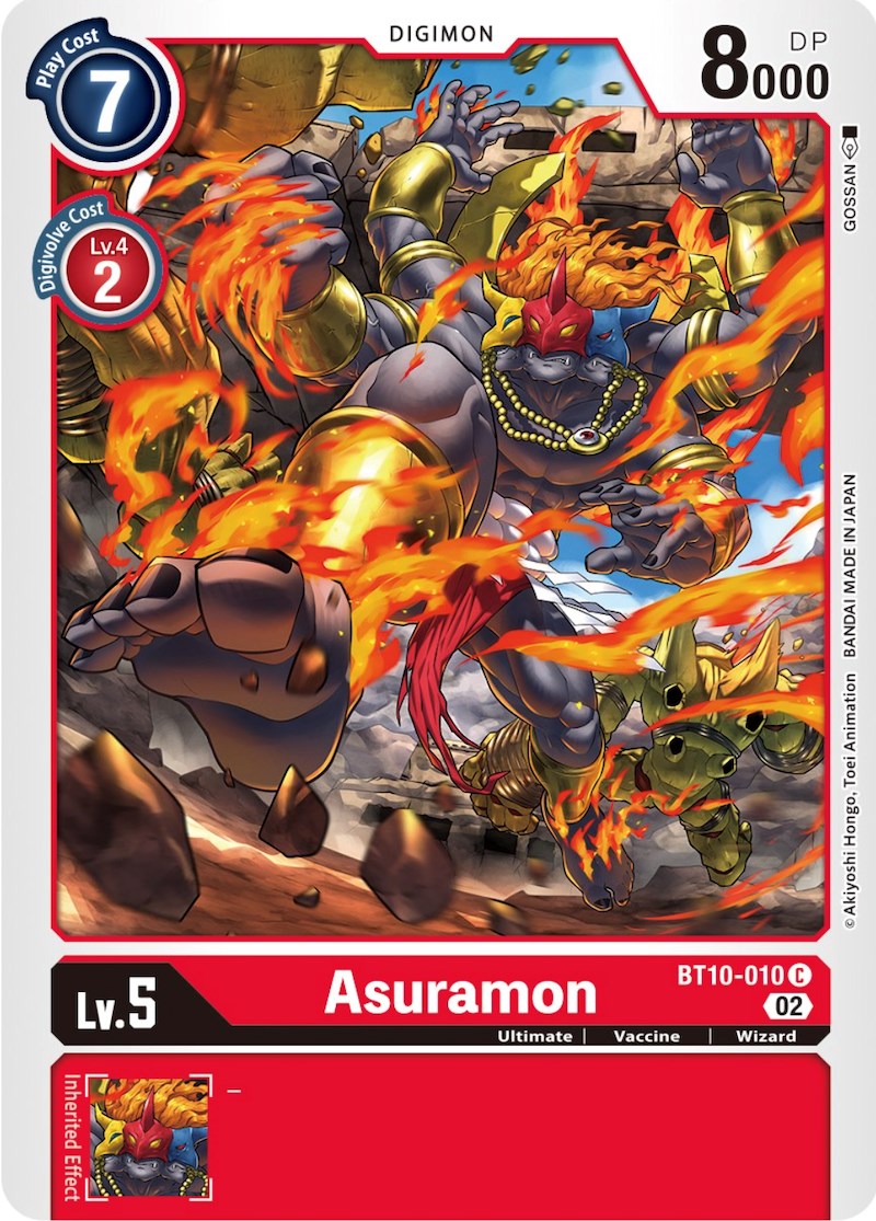 Asuramon [BT10-010] [Xros Encounter] | Card Merchant Takapuna