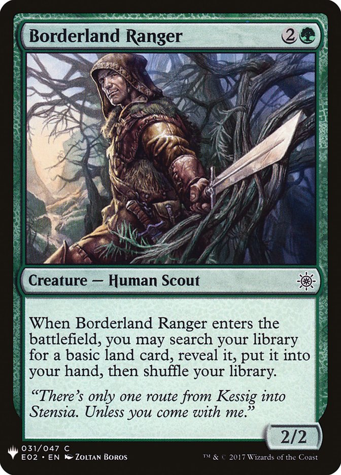 Borderland Ranger [Mystery Booster] | Card Merchant Takapuna