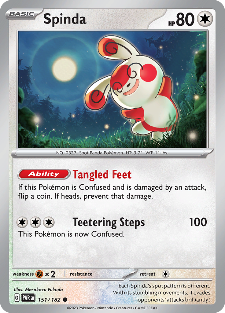 Spinda (151/182) [Scarlet & Violet: Paradox Rift] | Card Merchant Takapuna