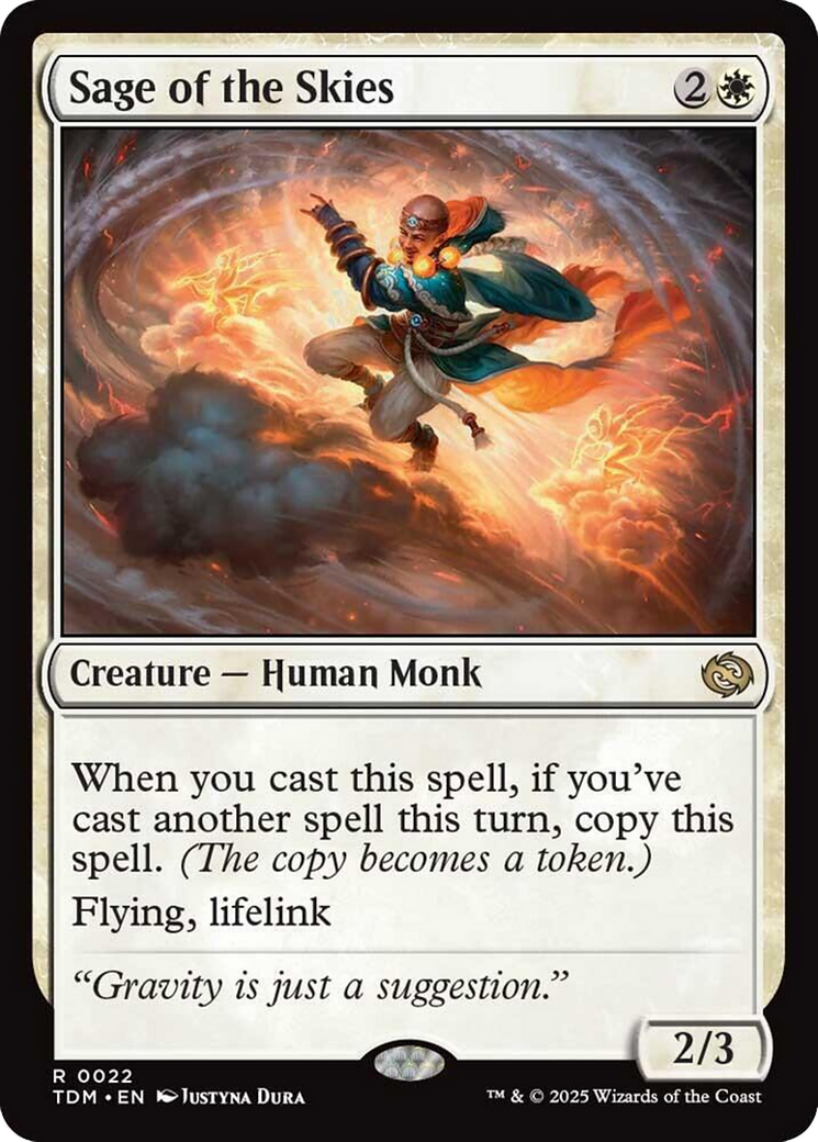 Sage of the Skies [Tarkir: Dragonstorm] | Card Merchant Takapuna