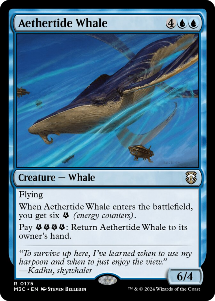 Aethertide Whale [Modern Horizons 3 Commander] | Card Merchant Takapuna