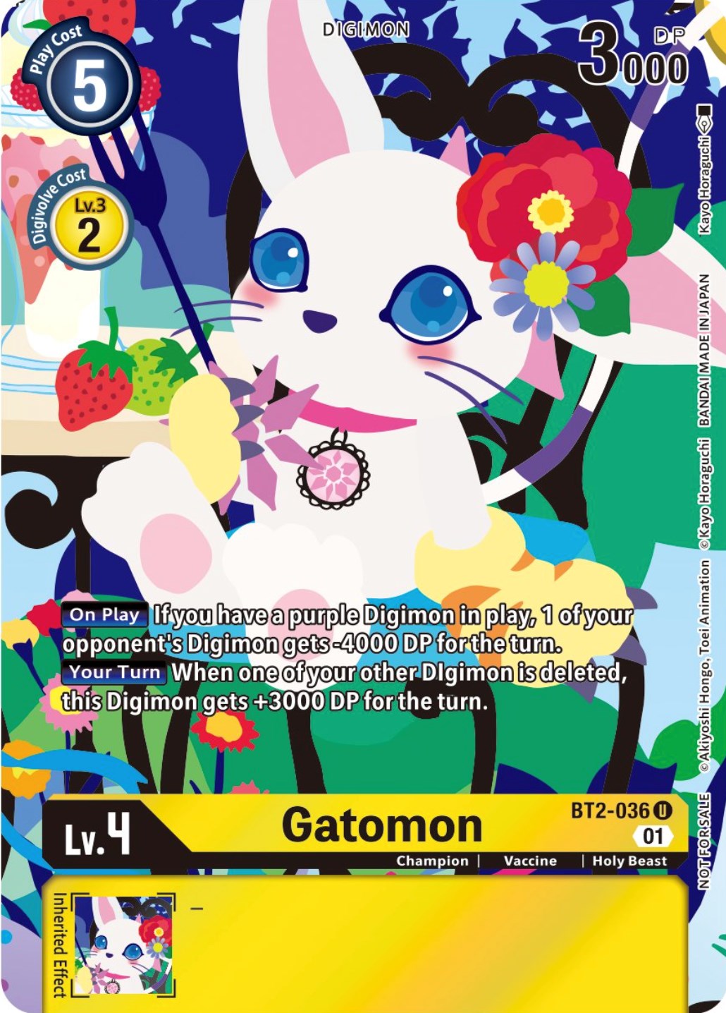 Gatomon [BT2-036] (Tamer's Card Set 2 Floral Fun) [Release Special Booster Promos] | Card Merchant Takapuna