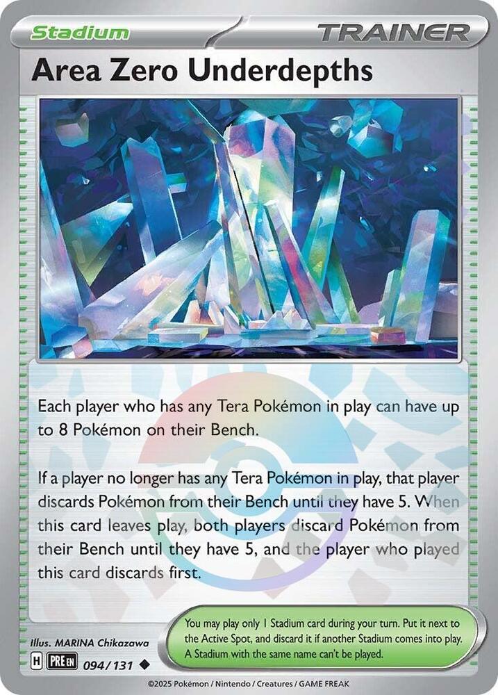 Area Zero Underdepths (094/131) (Poke Ball Pattern) [Scarlet & Violet: Prismatic Evolutions] | Card Merchant Takapuna