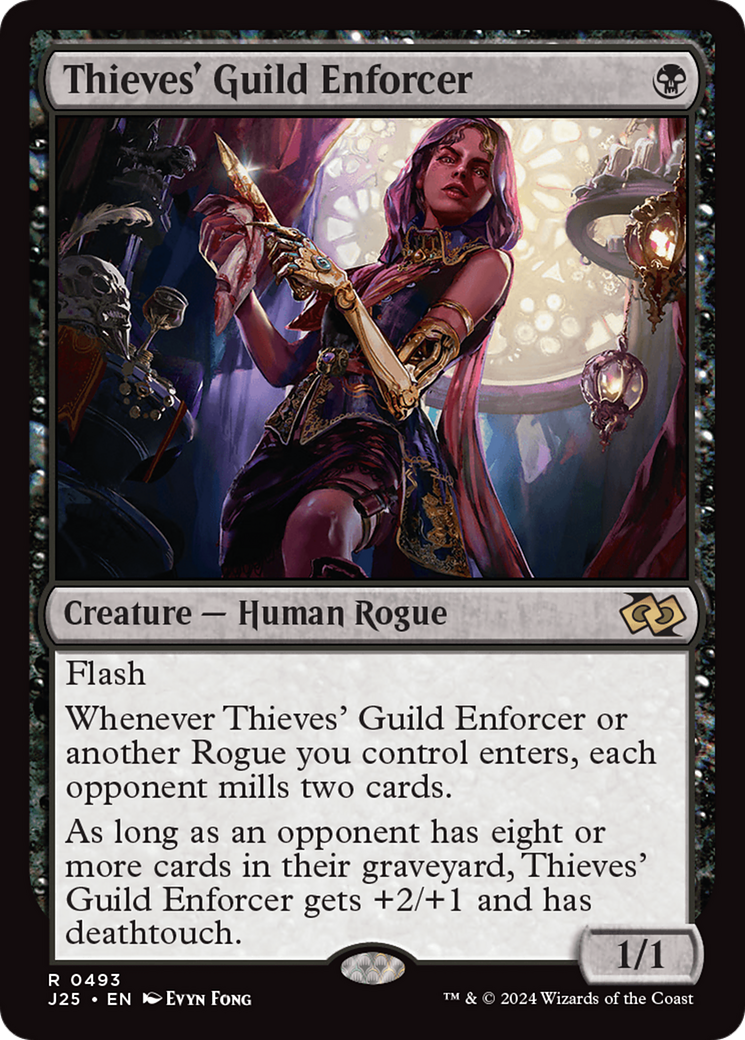 Thieves' Guild Enforcer [Foundations Jumpstart] | Card Merchant Takapuna