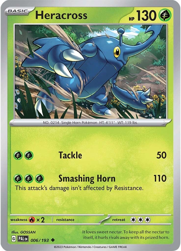 Heracross (006/193) [Scarlet & Violet: Paldea Evolved] | Card Merchant Takapuna