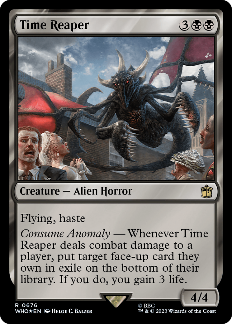 Time Reaper (Surge Foil) [Doctor Who] | Card Merchant Takapuna