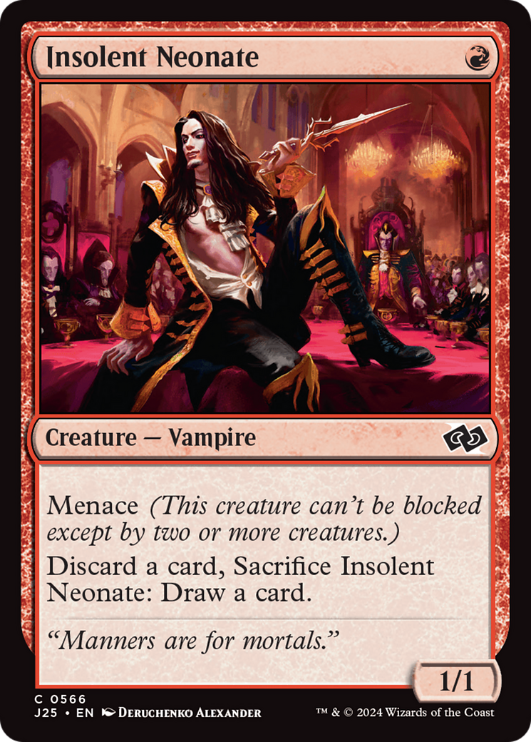 Insolent Neonate [Foundations Jumpstart] | Card Merchant Takapuna