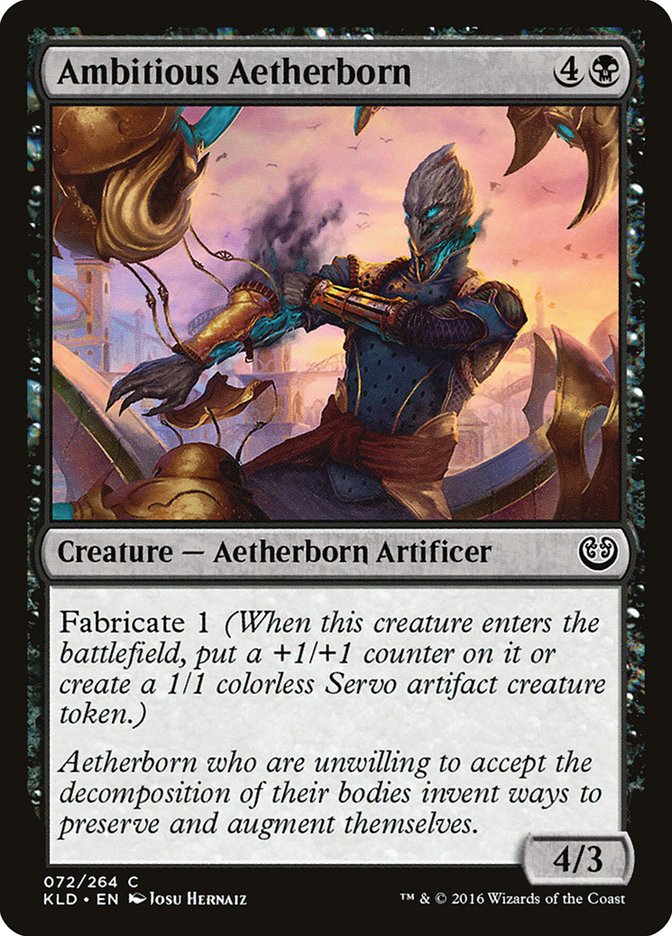 Ambitious Aetherborn [Kaladesh] | Card Merchant Takapuna