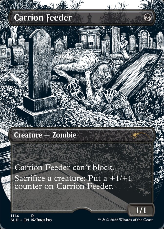 Carrion Feeder (Borderless Etched Foil) [Secret Lair Drop Series] | Card Merchant Takapuna