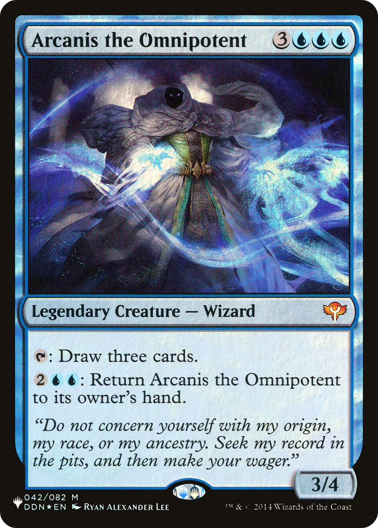 Arcanis the Omnipotent [The List Reprints] | Card Merchant Takapuna