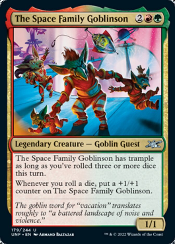 The Space Family Goblinson [Unfinity] | Card Merchant Takapuna